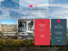 Tablet Screenshot of les-villas-vetena.fr